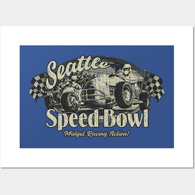 Seattle Speed Bowl 1936 Wall Art by JCD666